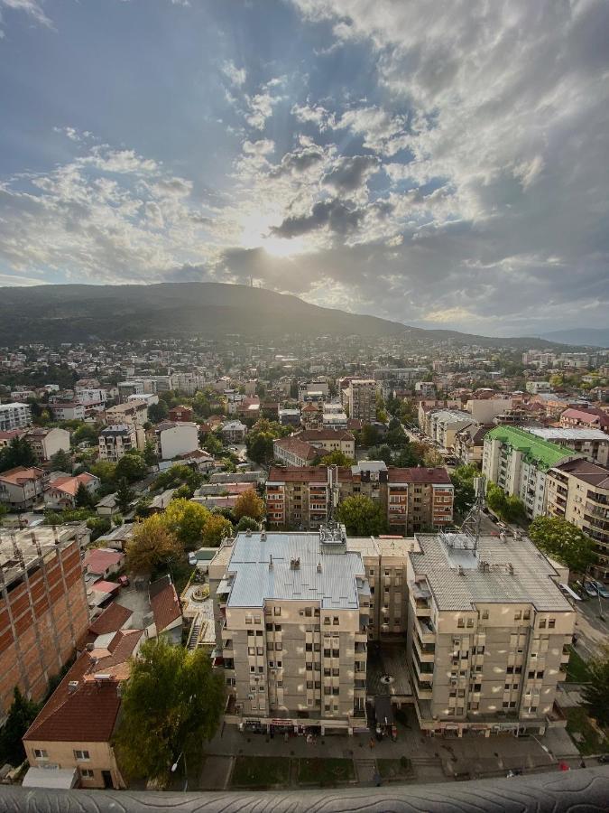 Stylish Apartment, Skopje Centre - Private Parking - Panoramic Views Εξωτερικό φωτογραφία